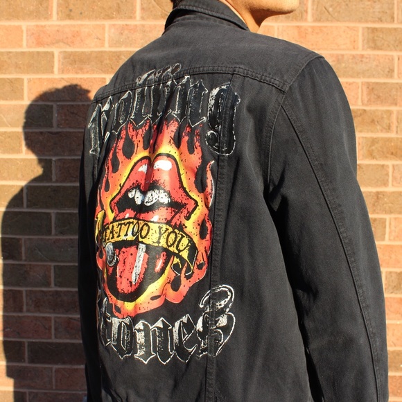 the Rolling Stones Jackets & Coats The Rolling Stones Denim Jacket